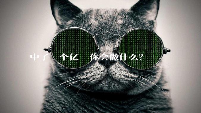 中了一个亿  你会做什么？